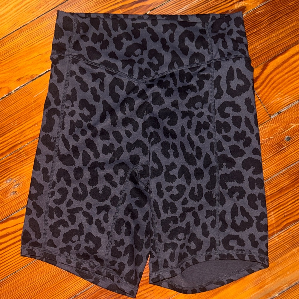 Balance Athletica/VITALITY Black Leopard Bike Shorts